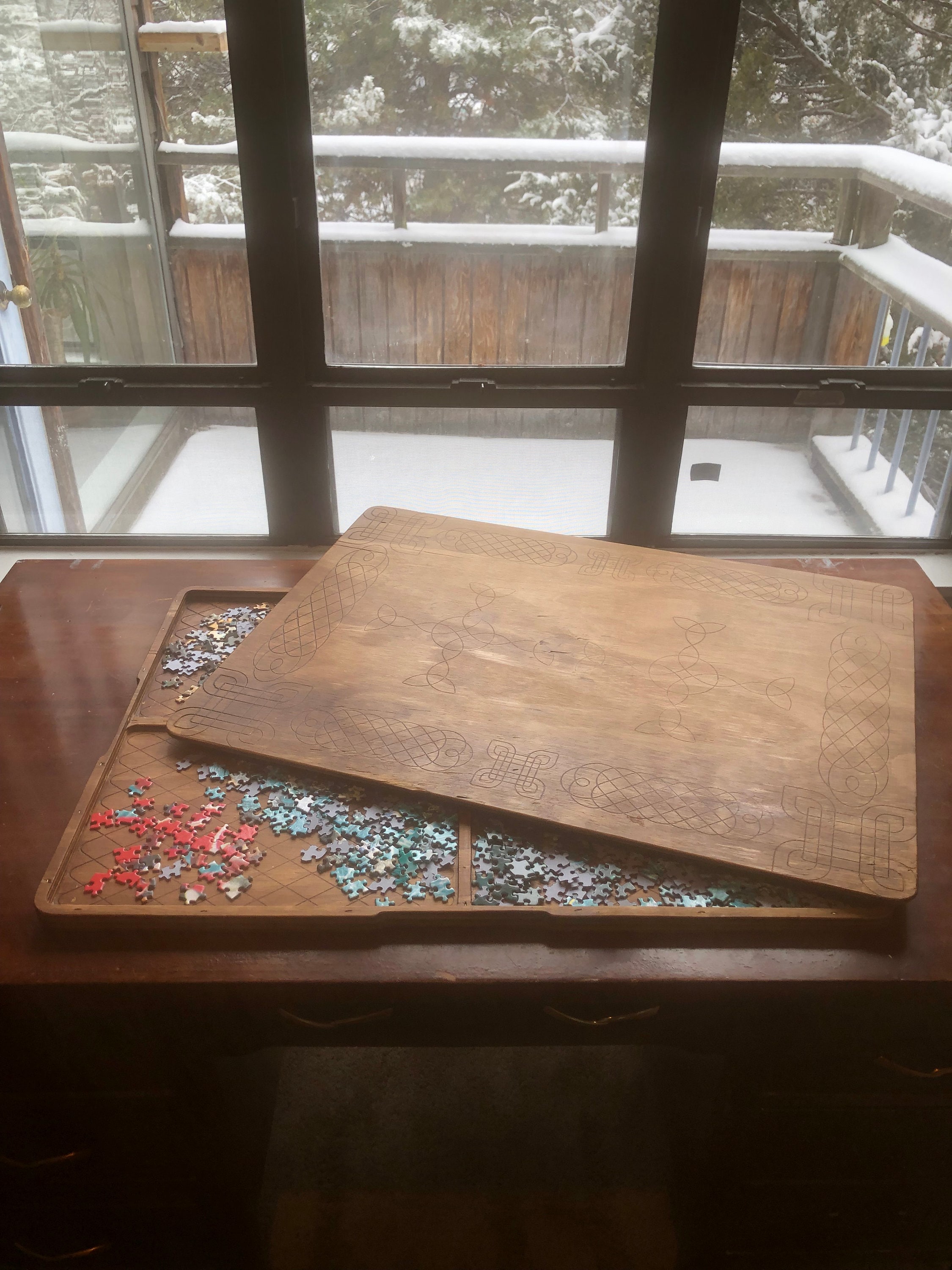 Handmade Puzzle Board Etsy