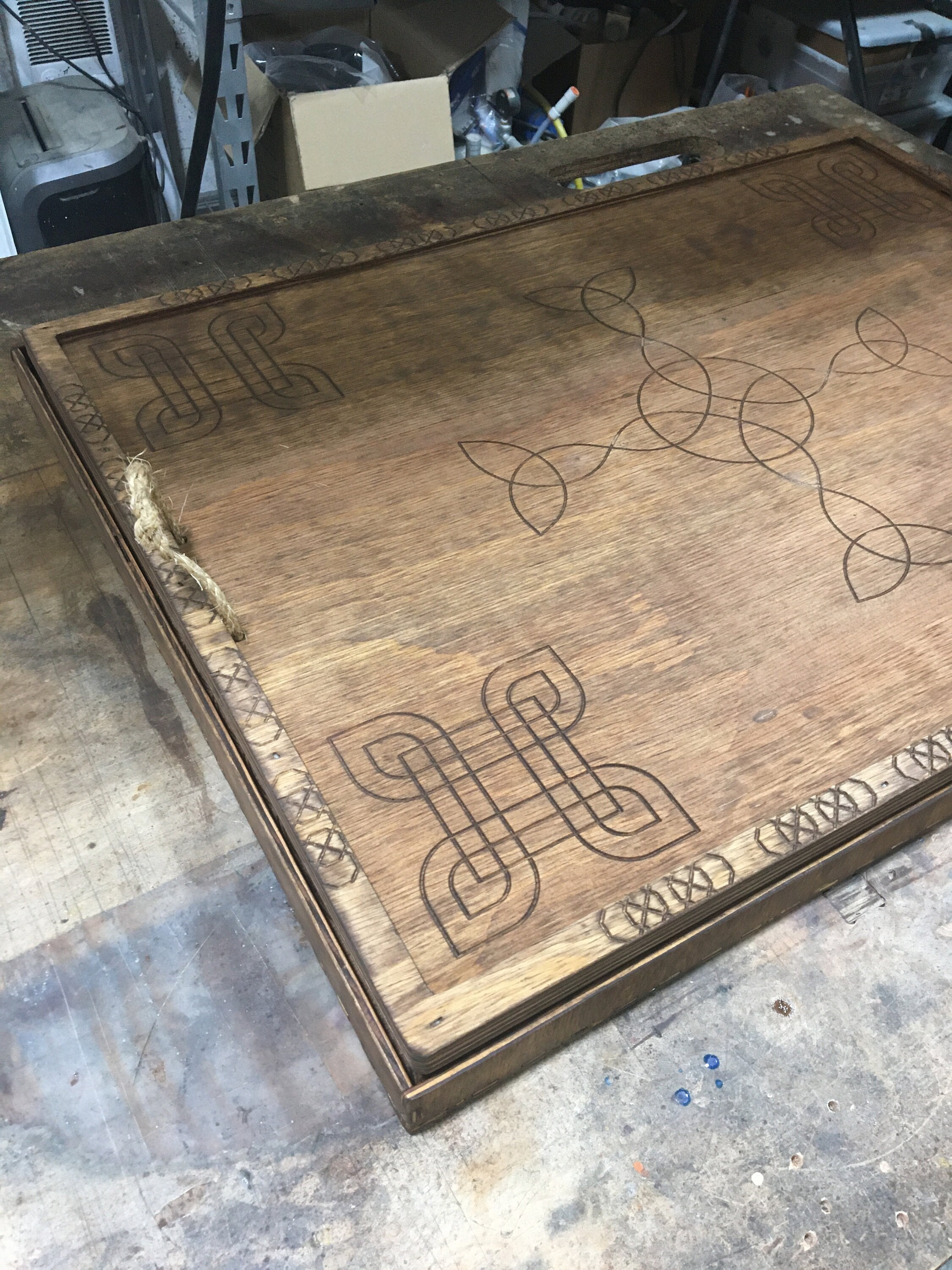 Lazy Susan Puzzle Board & Tray Handmade Rotational 1000 Piece Size Etsy