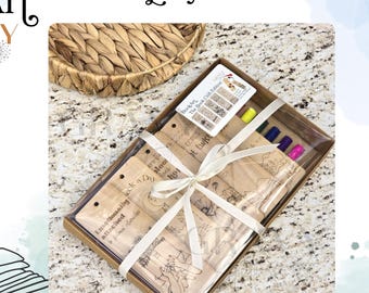 Pittige BookArt | Cadeauset creatieve bladwijzers