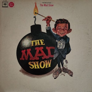 The Mad Show - A New Musical Revue. Rare 1966 Vintage Vinyl Record LP. FREE SHIPPING!!!!