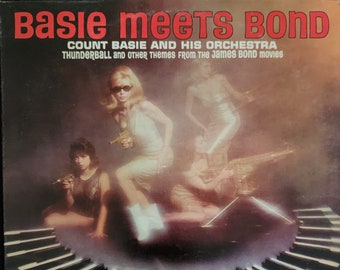 Basie Meets Bond-Count Basie and His Orchestra. Vintage 1966 Vinyl LP. FREE SHIPPING!!!!