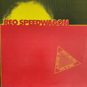 REO Speedwagon - A Decade of Rock and Roll 1970 to 1980. Vintage 1980 Vinyl Record. FREE SHIPPING!!!