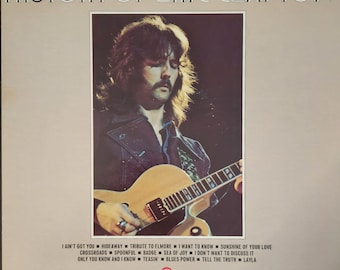 Eric Clapton - History of Eric Clapton.  Vintage 1972 Vinyl LP.  FREE SHIPPING!!!