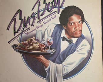 The BusBoys – Minimum Wage Rock & Roll | Vinyl LP | 1980 Rock / New Wave | FREE SHIPPING!!