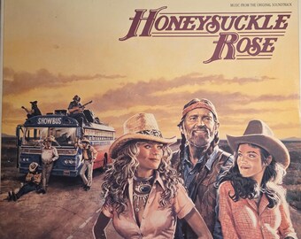 Honeysuckle Rose Soundtrack | Vinyl LP | Willie Nelson & Family | 1980 Country | FREE SHIPPING!!!