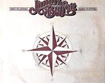 Jimmy Buffett – Changements de latitude, changements d'attitudes | 33 tours en vinyle | 1977 Rock tropical classique |  LIVRAISON GRATUITE !!!