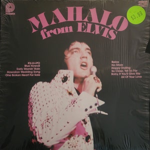 Elvis Presley - Mahalo from Elvis.  Vintage 1978 Vinyl LP.  FREE SHIPPING!!!