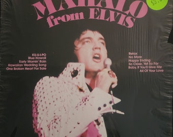 Elvis Presley - Mahalo from Elvis.  Vintage 1978 Vinyl LP.  FREE SHIPPING!!!