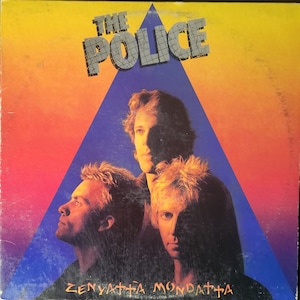 The Police - Zenyatta Mondatta. Vintage 1980 Vinyl LP. FREE SHIPPING!!
