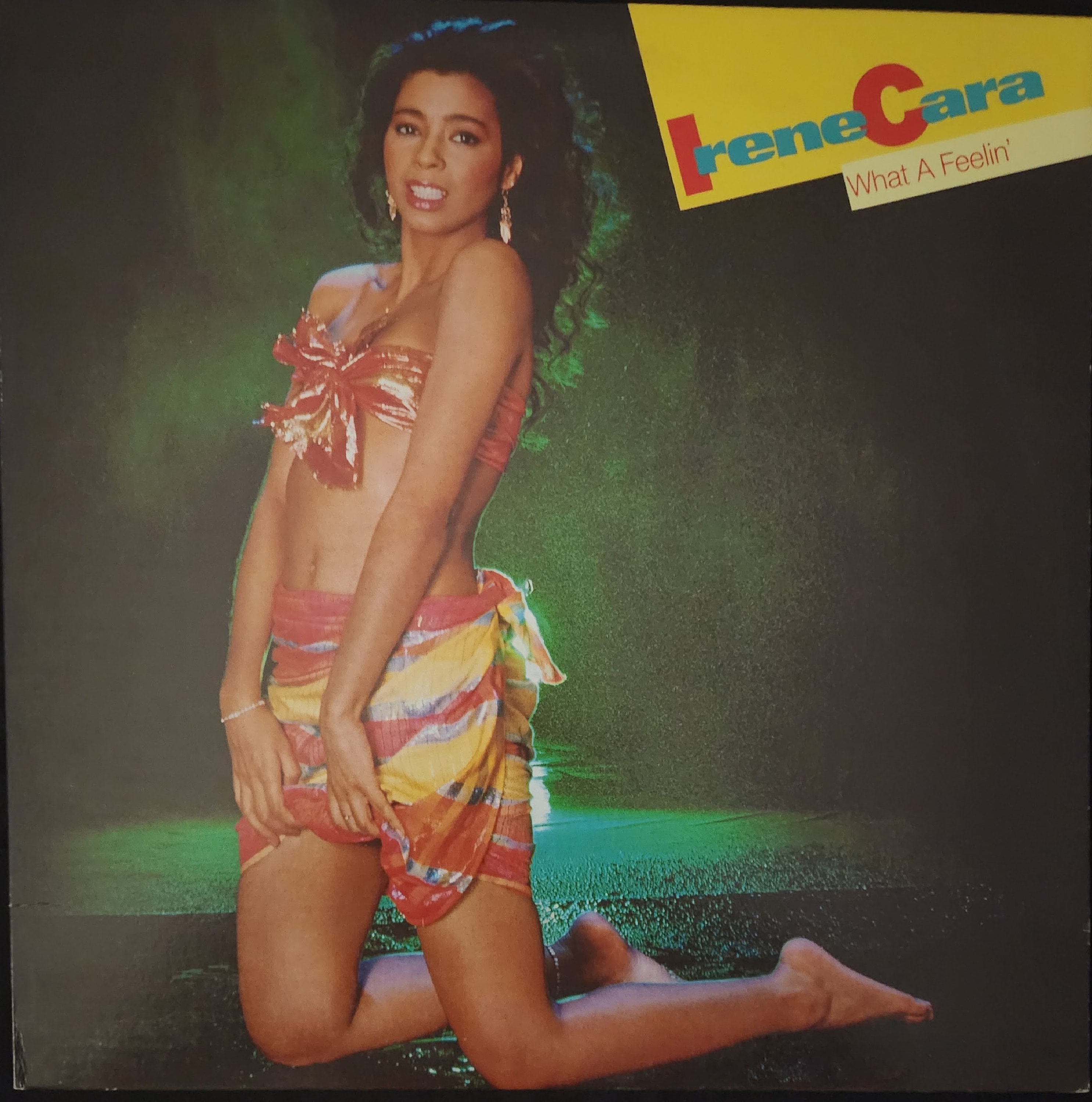 Irene Cara - What a Feelin'.  Vintage 1983 Vinyl LP.  FREE SHIPPING!!!