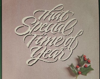 Gladys Knight & The Pips - That Special Time of Year. Vintage 1982 Vinyl LP.  FREE SHIPPING!!!