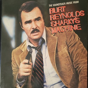 Sharky&#39;s Machine - Original Soundtrack. Burt Reynolds. Vintage 1981 Vinyl LP. FREE SHIPPING!!
