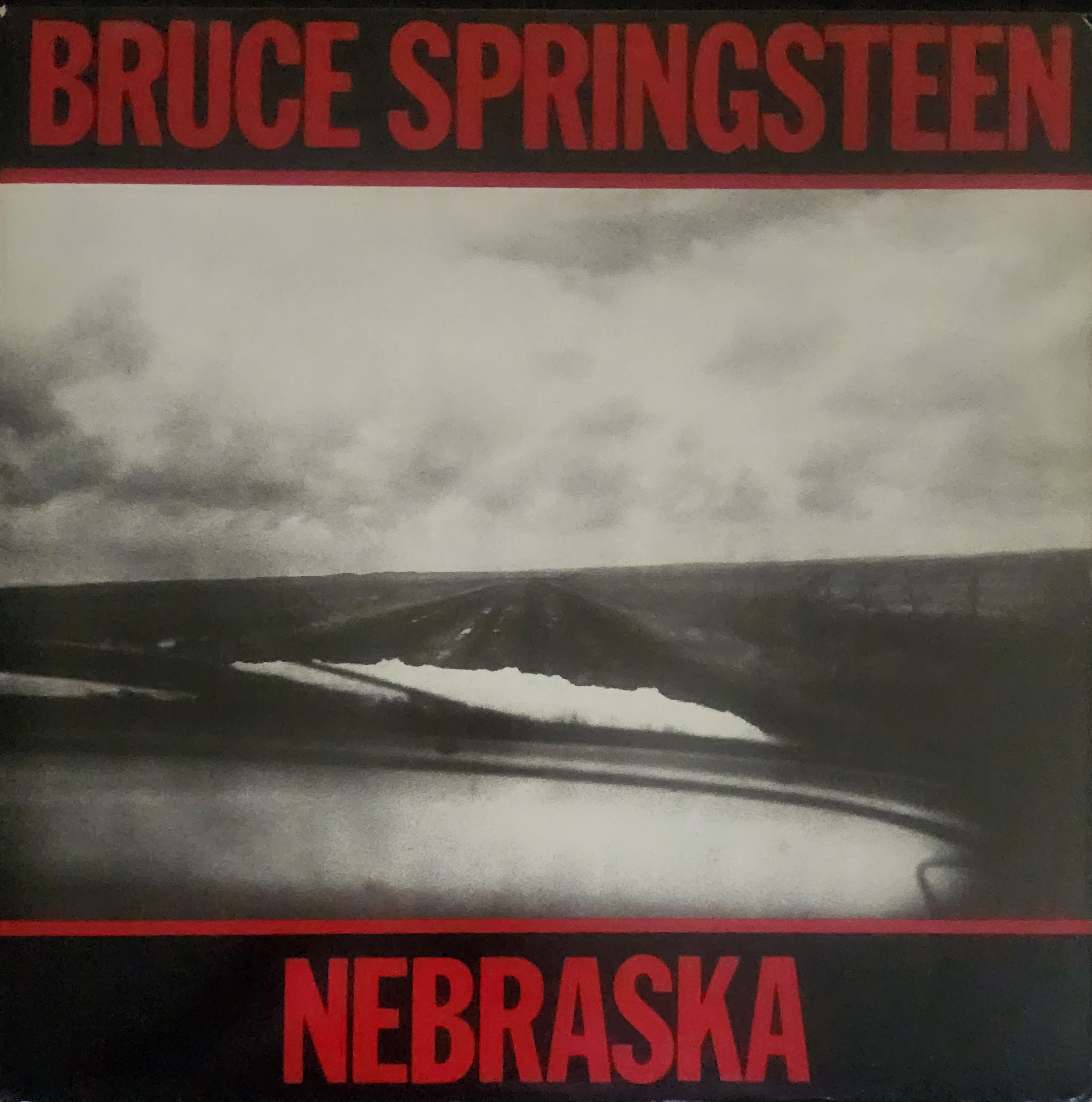 【貴重】ブルース・スプリングスティーンの「ネブラスカ」A1ポスター Bruce Springsteen Original Promotional Poster Vintage Rock