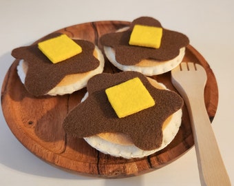 Mini crêpes en feutre