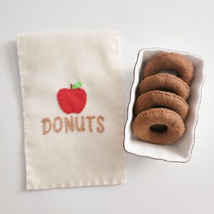 Felt Mini Apple Donuts