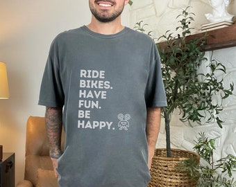 Comfort Colors shirt, Bicycle Gift, Bike lover Shirt, Bike t-shirt, Cycling Shirt, biking tee shirt, Bicycle Clothing, Mountain Bike, Fun t