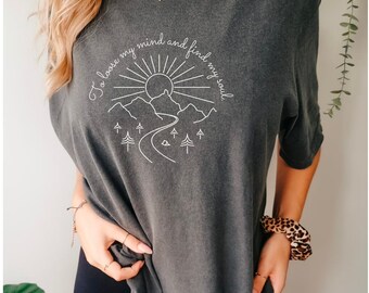 Adventure TShirt, Camping Shirts, Mountain T-Shirt, Hiker Tee shirt, Nature Lover Shirt, Camping Gift, Vacation Shirt, Outdoors shirt