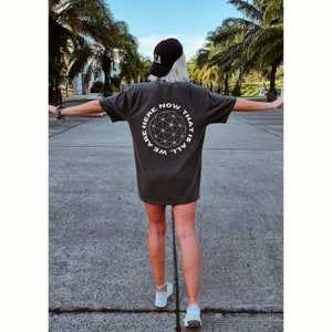 Here now shirt, Inspirational shirt, Trendy Graphic TShirt, Boho tee, Comfy Sleep Shirt for Her Motivational Tee Inspirational gift