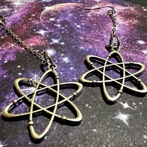 Atom Earrings