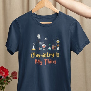 Camiseta personalizada de ciencia química, divertida camiseta de laboratorio de química orgánica, regalo para profesores de STEM, camiseta de científico nerd de tecnología de laboratorio