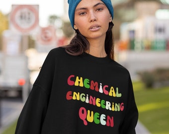 Sudadera retro de ciencia de ingeniería química, regalo STEM divertido