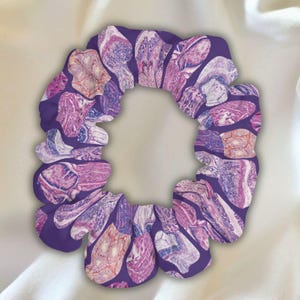 Histology Watercolor Art Scrunchie, Pathology Cytology Lab Assistant Gift, Veterinary Medical Lab Tech Pathologist MLT MLS Hair Tie