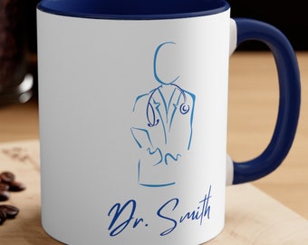 Spersonalizowany kubek dla lekarza: spersonalizowany prezent dla studenta medycyny