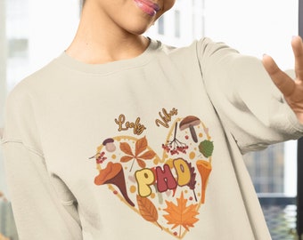 Sudadera para doctorandos: regalo otoñal para doctorados STEM
