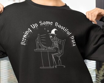 Sudadera de Halloween de analista de datos, regalo divertido para amantes de la tecnología