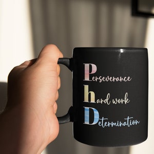 PhD Coffee Mug PhD in Progress Mug PhD Student Graduation Party Gift PhD Loading Gift for Her Funny Steminist PhD Doctorate College Grad Mug