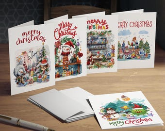 Wissenschafts-Weihnachtsgrußkarten, MINT-Lehrer-Geschenkset