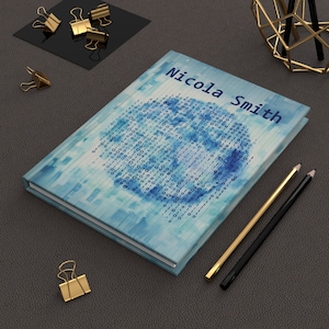 Programmer Developer Personalized Hardcover Journal, Coding Custom Notebook, Software Computer Engineering Student Gift