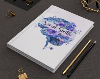 Personalized Floral Brain Journal: Neurology, Psychology, Neuroscience Gift
