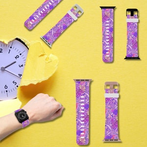 Histology Watch Band, Histology Watercolor Art Gift, Histology Cytology Pathology Lab Assistant Gift, HistoTech Gift