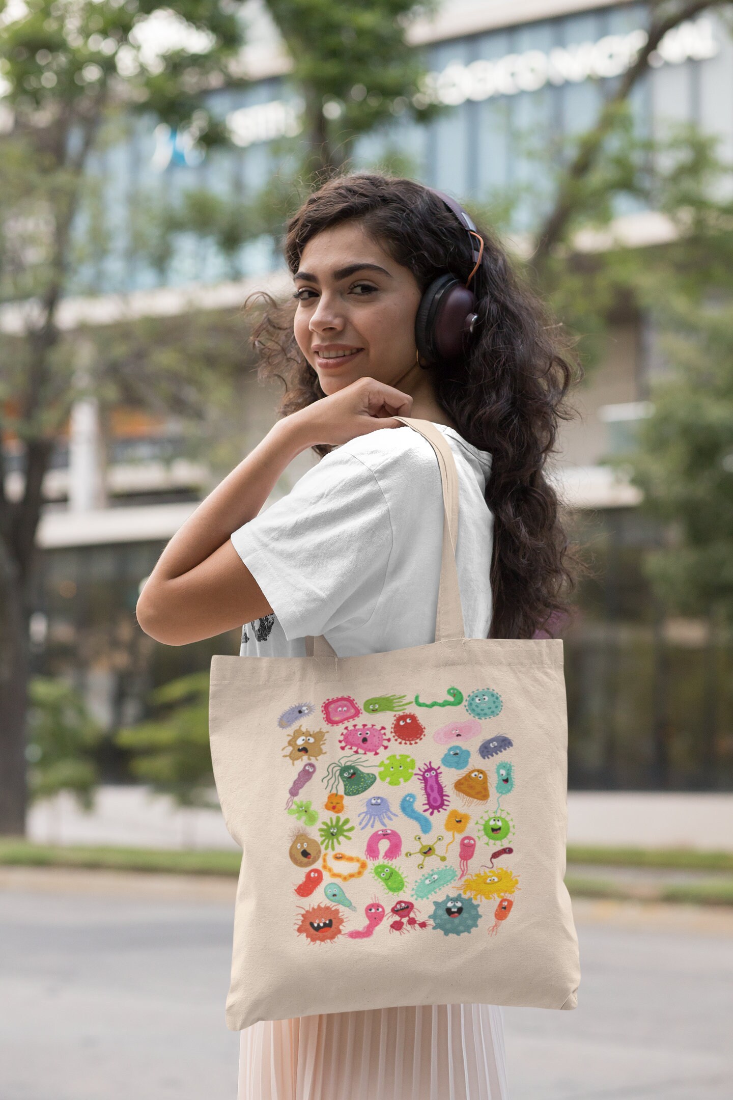 borsa per la spesa pieghevole con manico Borsa pieghevole per carrello della spe