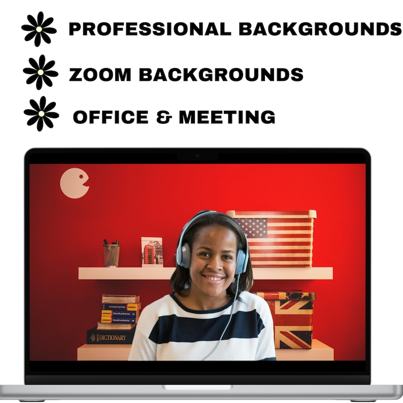 6 Zoom Virtual Backgrounds , Zoom Call Backdrop , Neutral Background