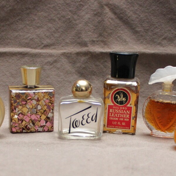 Mini Vintage Perfume Bottles Etsy