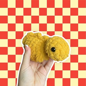 Dameon the Crochet Dino Nugget