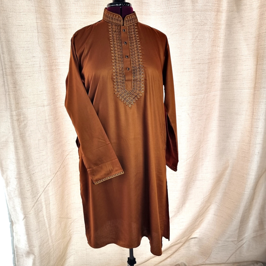 Mens Indian Ethnic Wear Kurta Sherwani for Men Traditional Wear Party