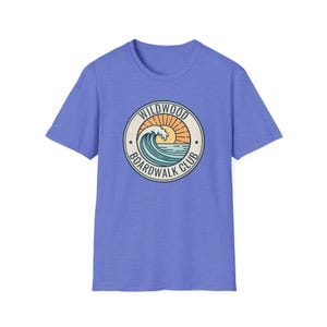 Wildwood NJ Boardwalk Club Shirt for Shore Travelers, Jersey Shore Tee image 17