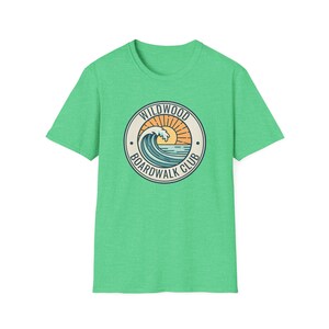 Wildwood NJ Boardwalk Club Shirt for Shore Travelers, Jersey Shore Tee image 14