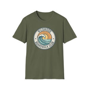 Wildwood NJ Boardwalk Club Shirt for Shore Travelers, Jersey Shore Tee image 13
