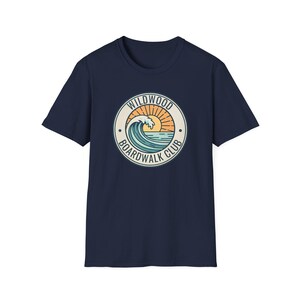 Wildwood NJ Boardwalk Club Shirt for Shore Travelers, Jersey Shore Tee image 18