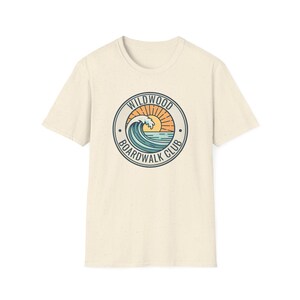 Wildwood NJ Boardwalk Club Shirt for Shore Travelers, Jersey Shore Tee image 12