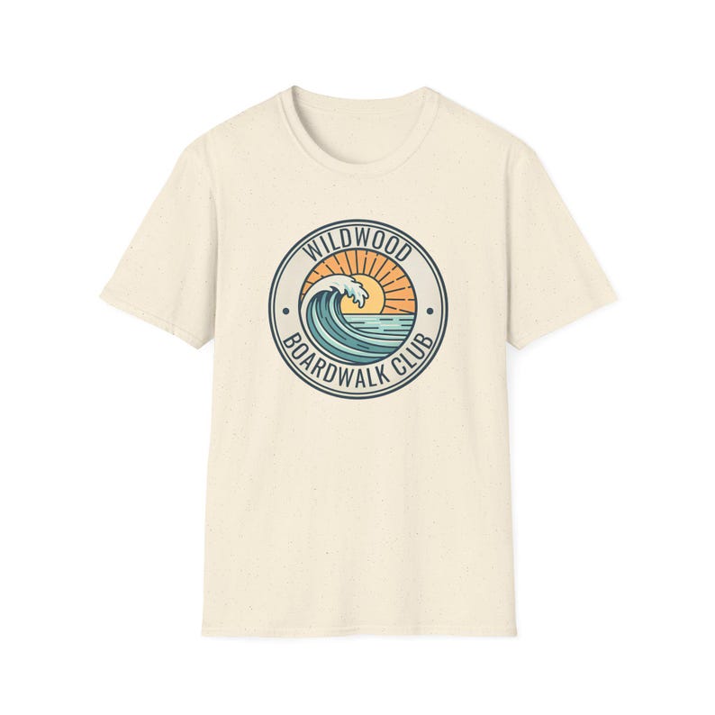 Wildwood NJ Boardwalk Club Shirt for Shore Travelers, Jersey Shore Tee image 12