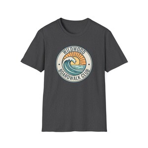 Wildwood NJ Boardwalk Club Shirt for Shore Travelers, Jersey Shore Tee image 15