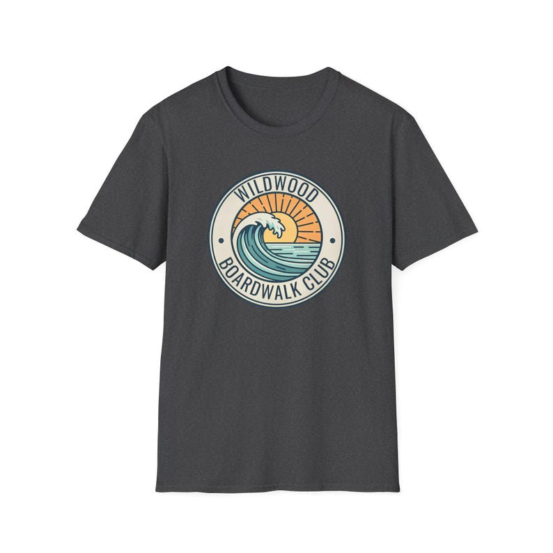 Wildwood NJ Boardwalk Club Shirt for Shore Travelers, Jersey Shore Tee image 15