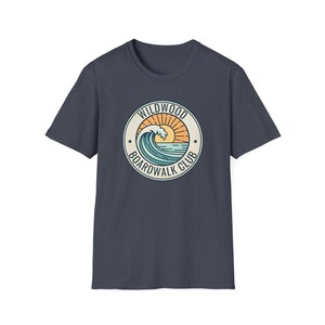 Wildwood NJ Boardwalk Club Shirt for Shore Travelers, Jersey Shore Tee image 19