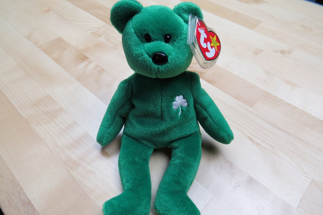 1997 Beanie Babies Erin Bear Etsy