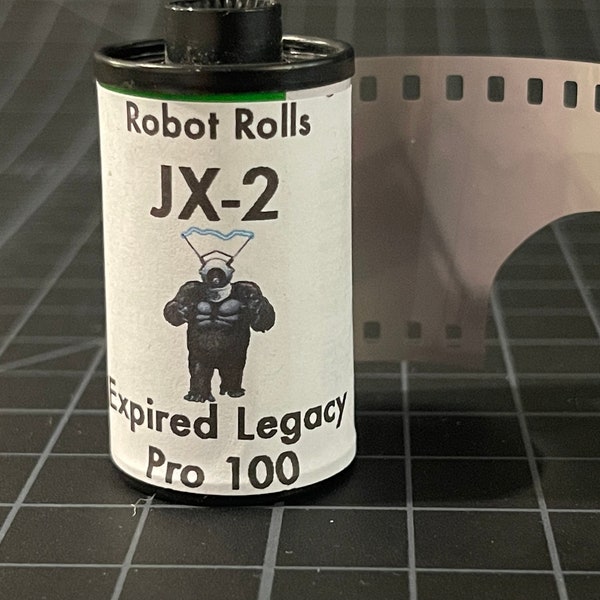 XJ-2:  Hand Rolled 100 ISO b/w Film - Expired Legacy Pro 100